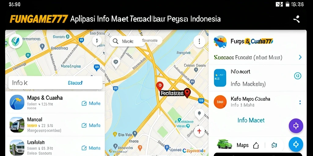 Antarmuka FUNGAME777 menampilkan informasi lalu lintas dengan jelas.